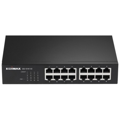 Edimax GS-1016 V2 16-Port GbE Switch Desk/Rack en Huesoi